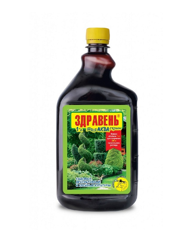 Удобрение Здравень АКВА для садовых декоративных и хвойных культур 